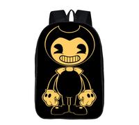 (Style E, 17-inch Backpack) Bendy And The Ink Machine Anime Student Backpack