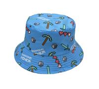 (Style E) Minecraft Sunhat With Breathable Polyester And Wide Brim Activities For Outdoor