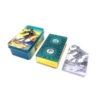 (Style E) Numen Tarot White Cards With Gold Edges For Classic Tarot Divination Meditation And