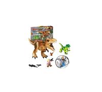 (Style F) Large Dinosaur Figure Big Size Indominus T Rex Blocks Fit Lego Toys