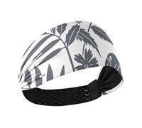 Style Falcon Gray no slip athletic headbands Stretchy sweatband for tennis washing face Cycling Volleyball accesorios para el cabello de mujeres