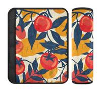 Style Fruit Red 2 Pack car seat Cover pad Release Stress to Your Neck and Shoulders for Auto funda para cinturón de carro