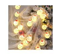 (Style G 1.5M (10 Lights)) Led Christmas Festive String Lights Decorations With Santa Home Claus Snowman