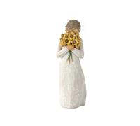 (Style G) Angels Tree Willow Figurine Embrace Pet Sculpture Statue Artware Decoration