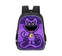 (Style G, Large) Poppy Playtime Catnap Smiling Critters School Bag Oxford Backpack Cloth Cartoon