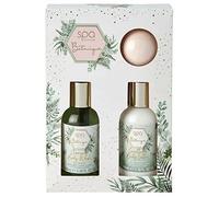 Style & Grace Mini Treats Gift Set Eco Packaging 100ml Body Wash + 100ml Body Lotion + 55g Bath Fizzer