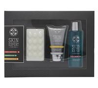 Style & Grace Skin Expert For Him Pamper Pack Gift Set 120ml Aftershave Balm + 120ml Hair & Body Was