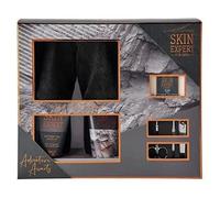 Style & Grace Skin Expert for Him Slippers Gift Set 150ml Shower Gel + 150ml Body Lotion + 100g Soap + 3 Piece Manicure Set + Slippers Pair
