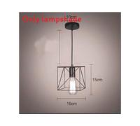 (Style H) Fashion Chandelier Simple Retro Indoor Industrial Wind Bar Small Iron Lamps Cage