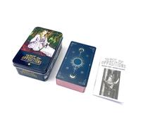(Style H) Numen Tarot White Cards With Gold Edges For Classic Tarot Divination Meditation And