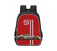 (Style I, Large) Oxford Fabric Racing Car Backpack For Elementary School Boys And Girls