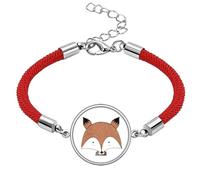 Style Immature Fox Lucky Red String Bracelet Rope Bracelet Handmade