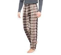 Style It Up Mens Polar Fleece Lounge Pants (BEIGE-BROWN, M)