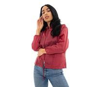 Style It Up Unisex Kids Boy Girl Waterproof Plain RainCoat Mac Kagoul Jacket Hooded Cagoul (CHERRYRED, 13 Years)