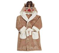 Style It Up Xmas Kid Dressing Gown Robe Novelty Festive Gift Boy/Girl Christmas Fleece Plush