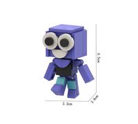 (Style J) Dandys World Roblox Building Blocks Action Figure Toy Peripheral Game Gifts