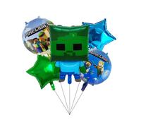 (Style K) Roblox Balloon Minecraft Cartoon Foil Balloons Birthday Gift Decorations Party