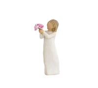 (Style L) Tree Angels Willow Figurine Embrace Pet Sculpture Artware Statue Decoration
