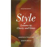 Style: Lessons in Clarity and Grace