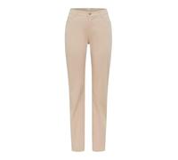 Style Mary Five Pocket Trousers in Summer Cotton Quality, Almond., 29W x 32L