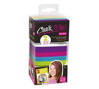 Style Me Up Hair Color Accessories for Girls, Temporary Hair Chalk, Stencil Styling Tools
