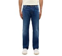 MUSTANG Men's Style Michigan Straight Jeans, Dark Blue 983, 34 W/36 L