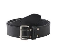 Style N Craft - 2" Wide Full-Grain Leather Work Belt, Durable and Rugged Belt, Black (#392752)
