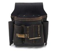 Style n Craft 70685-6 Pocket Drywall Hanger's Tool Pouch in Oiled Top Grain Leather