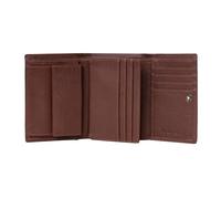 Style N Craft Women's Full Grain Leather RFID Protected Trifold Wallet, Brown, Brown, Full Grain Leather RFID Protected Trifold Wallet