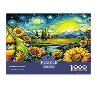 ,-style Painting 1000 Piece Impossible Puzzle for Adults - Challenging Jigsaw Puzzles, Family Activity & Mind Game Gift 70x50cm/1000pcs