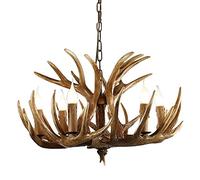 Style Resin Deer Horn Antlers,6 Lights/Industrial Wind Recurrence Gallery Clothistore Lights Led Lightsrsonalitys Shop/a/a