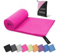 Style Slice Microfibre Towel, Quick Dry Lightweight Compact Super Absorbent Gym Travel Towel for Sports Beach Swimming Camping Hiking Hair Drying Pets