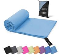 Style Slice Microfibre Towel - Quick-Dry Lightweight Super Absorbent Travel Towel for Sports Beach Gym Camping Hiking Drying - Small Medium Large and XL (150cm x 80cm)