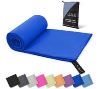 Style Slice Microfibre Towel Quick Dry Lightweight Super Absorbent Travel Towel Sports Beach Gym Camping Hiking Drying Small Medium Extra Large XXL (200cm x 100cm)