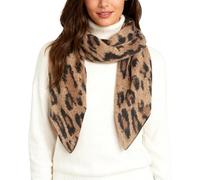 Style Slice Star Scarf Thick Warm Blanket Ladies Scarves, Long Large Oversized Warm Soft Shawl & Wrap Women Xmas Gifts Brown and Black Leopard