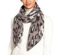 Style Slice Star Scarf Thick Warm Blanket Ladies Scarves, Long Large Oversized Warm Soft Shawl & Wrap Women Xmas Gifts Black and White Leopard