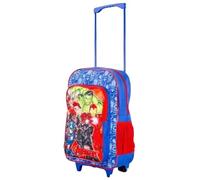 Style Smart Kids Folding Trolley Bag | 16-Inch Lightweight Rolling Suitcase for Boys & Girls | Foldable School & Travel Kid Luggage with Adjustable Handle
