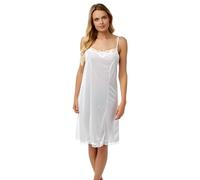 Style Smart Women's Full Slips Dress for Under Dresses | Long Strappy Nightwear Nightie Underskirt Chemise Petticoat Slip Nightdress White Cotton Slips Ladies Nighties Underdress