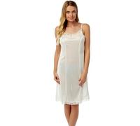 Style Smart Women's Full Slips Dress for Under Dresses | Long Strappy Nightwear Nightie Underskirt Chemise Petticoat Slip Nightdress White Cotton Slips Ladies Nighties Underdress
