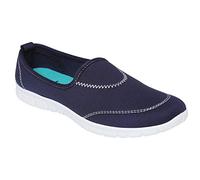 Style Spot Ladies Women Slip On Casual Shoes | Memory Foam in Sole Material | Easy to Wear |Extremely Comfortable | Light Weight (8 UK, Navy)