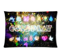 STYLE-UM@ Custom Pillowcase With Coldplay Design, Bedroom Pillow Cases, Gifts, 20"x30"