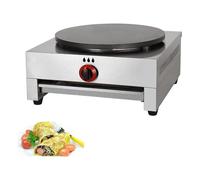 Style1 Professional Crepe Maker Maker Machine for Crepes, Crepe, Gas, Professional Crepes, Diameter 40 cm, with Non-Stick Plate, for Tortilla Omelettes, [Energy Class A]