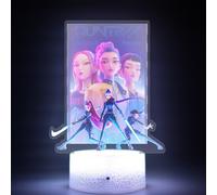 (StyleA Colorful) Demon Hunters Kpop Collectors Edition Night Light With Remote Decoration For Home