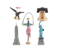 (StyleA) Of Liberty Statue Building Pvc Model Set For Kids And Educational Collectors