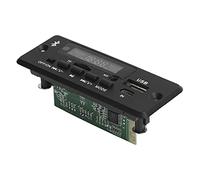 Stylebest 02CABT Decoding Board Bluetooth 5.0 Universal WAV MP3 Decoder Module for Home 3.6x1.4x1.1in (Black)