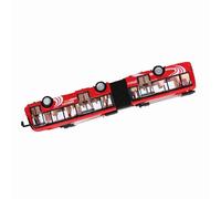 Stylebest 1:48 Electronic City Bus Toy for Kids, Fun Educational Model with Lights, for 6 Years and Older (Red)