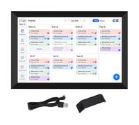 Stylebest 10.1in Smart Digital Calendar and Planner, HD Touchscreen Family Organizer with WiFi Sync for Calendar Cozi Yahoo