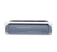 Stylebest 10-Hole Harmonica From KS-10BH for Beginners with Stainless Steel Cover and Phosphor Bronze Springs in Ab Key, Compact and Durable Design (White)