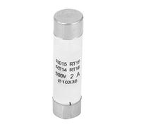 Stylebest 10Pcs High Breaking Capacity Cylinder with Indicator Device for Electrical Appliances 2A 380-500VAC Small Size