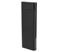 Stylebest 10x18650 Battery Box Shell Portable Power Source DIY Power Bank Kit for Mobile Phones Black,White (Black)